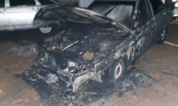 В Астраханской области сгорела «Лада» из-за неисправности