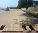 В Астрахани обновленный парк на «Десятке» пришел в упадок за несколько месяцев парк на десятке астрахань
