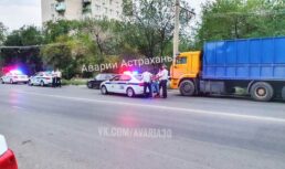 В Астрахани полицейские устроили погоню за нарушителем