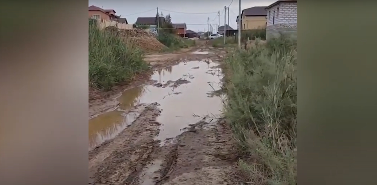 В селе Солянка дорога, которую сделали после поручения губернатора,  