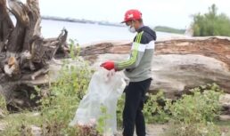 Проект «Пятёрочки» и J7 помог сделать чище берег Волги в Астраханской области