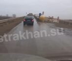 Мост через Белый Ильмень в Астраханской области снова не успевают сдать в срок