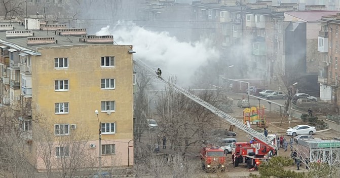 статистика пожаров в Астрахани