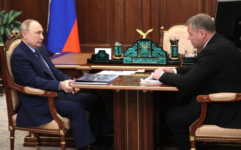 встреча Путина и Бабушкина