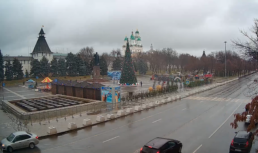 гуляния на площади Ленина