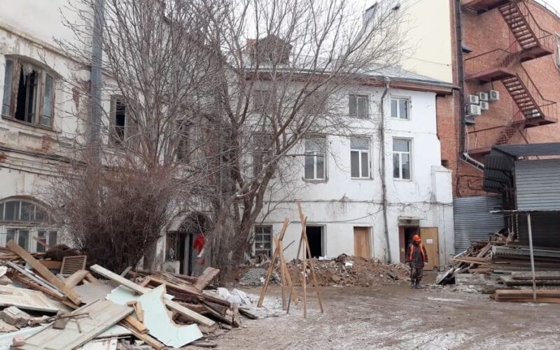 ремонт дома генерал-губернатора Астрахань