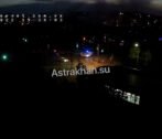 Что происходит на месте пожара в Волжском: видео