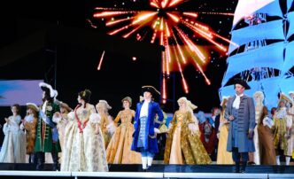 В Астрахани прошел концерт в честь 350-летия Петра I
