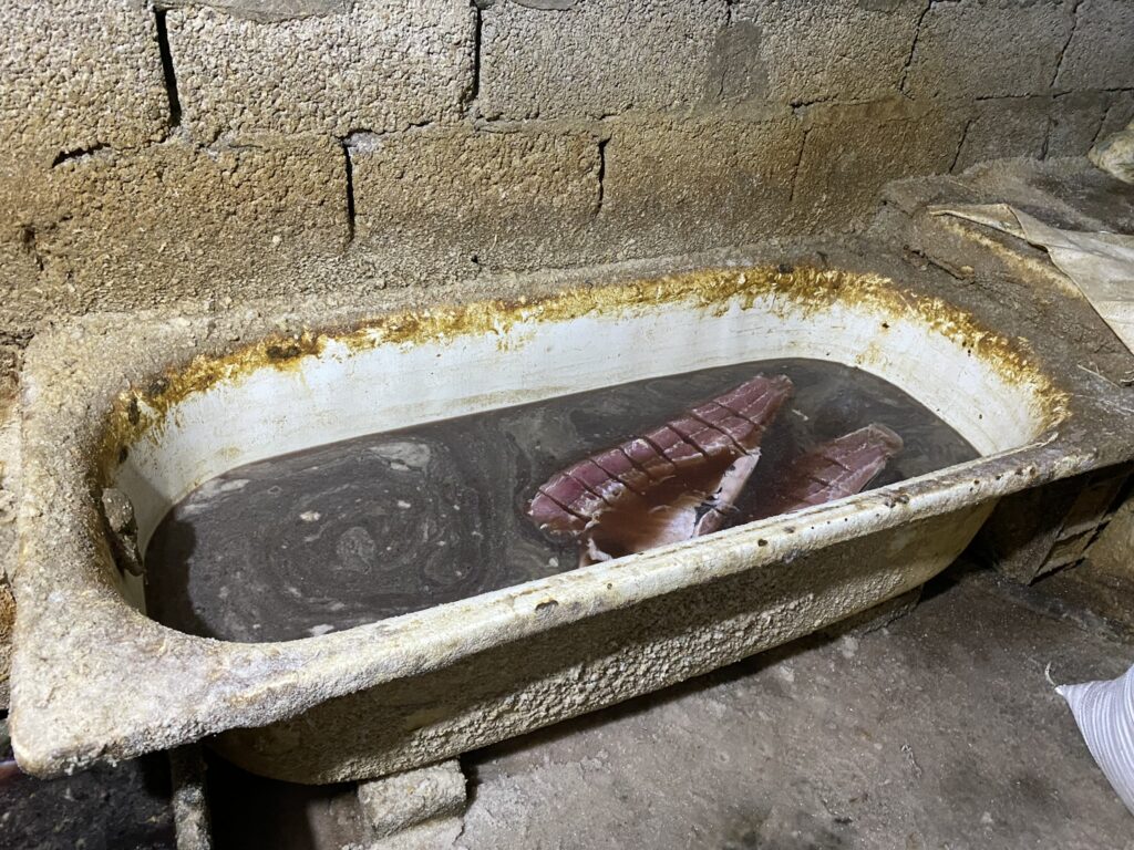 немаркированная рыба