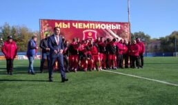 СК «Астрахань» стал чемпионом области по футболу