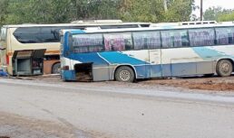 провалились автобусы