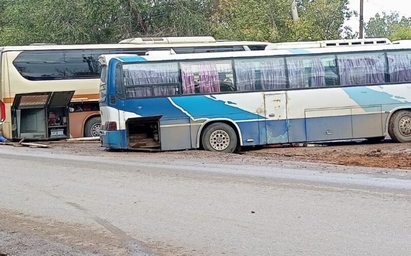 провалились автобусы