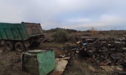 Астраханец заплатит штраф за сброс отходов на почву