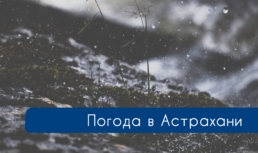 В Астрахани 2 января синоптики обещают дождь