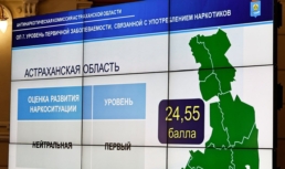 В Астраханской области предварительно оценили уровень напряжённости наркоситуации