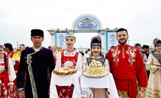 Как проходит Всероссийский сельский Сабантуй в Астраханской области?