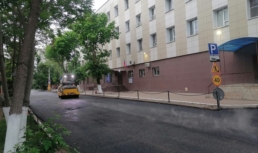 В Астрахани обновляют улицу Советской Милиции