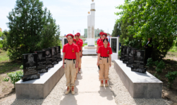 В Астраханской области установили мемориал участникам СВО