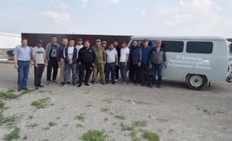 Фермеры в Астраханской области передали бойцам СВО автомобиль