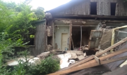 В Астрахани обрушился дом