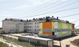 Игорь Бабушкин проверил ход строительства новой школы в селе Каралат