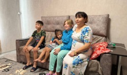 Семья астраханского контрактника переехала из аварийного жилья в новостройку