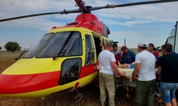 В Астраханской области санитарная авиация спасла 59-летнюю пациентку