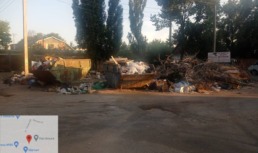 Астраханцы создали свалку у знака, запрещающего мусорить