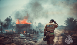 В некоторых районах Астраханской области установлен противопожарный режим