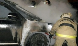 В Астраханской области из-за неисправности электрооборудования сгорели два автомобиля
