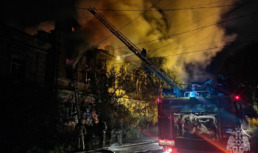 В Ленинском районе Астрахани всю ночь горел памятник архитектуры
