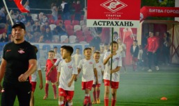 Юные астраханские футболисты поучаствовали в «Битве городов» в Москве