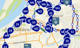Астраханцы могут следить за новыми автобусами на онлайн-платформе и в мобильном приложении