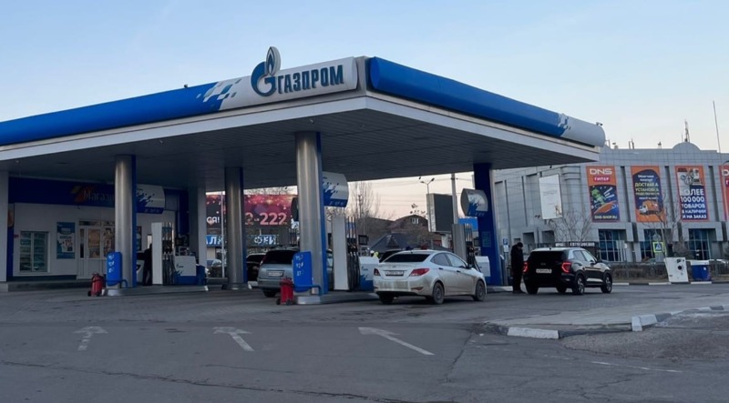 азс Газпром бензин