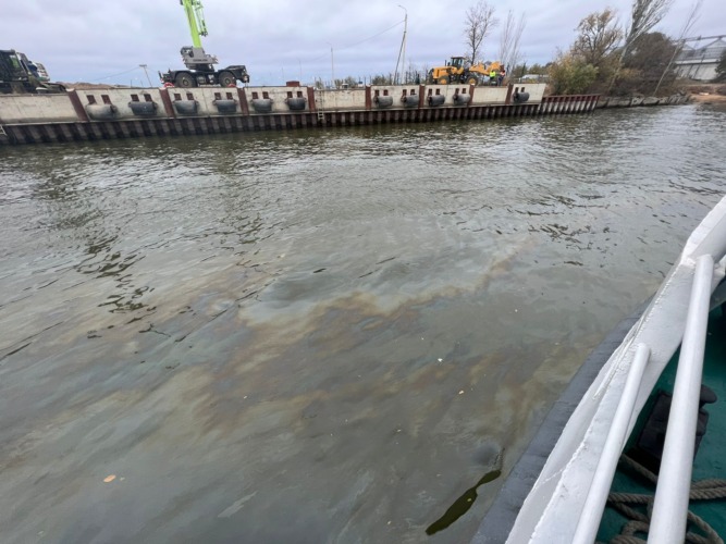 порт Оля загрязнение реки