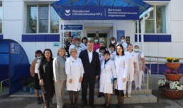 В Астрахани капитально отремонтировали поликлинику