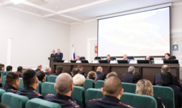 Игорь Мартынов поздравил участковых уполномоченных полиции