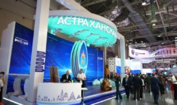 Астраханская область презентовала мультимедийный лотос на международной выставке-форуме «Россия»