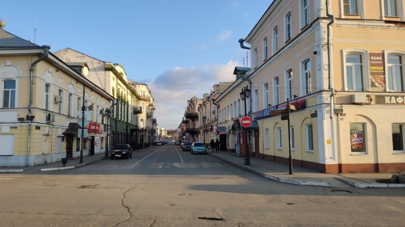 улица Никольская центр Астрахани