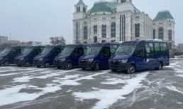 Сегодня на дороги Астрахани вышли первые автобусы малого класса