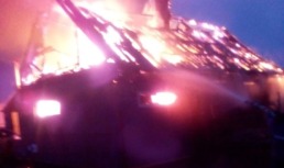Вчера в Астраханской области сгорел жилой дом