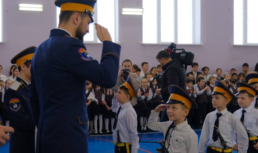 В Приволжском районе Астраханской области открылся казачий класс