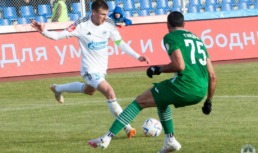 Астраханский «Волгарь» в упорной борьбе уступил «Ахмату»