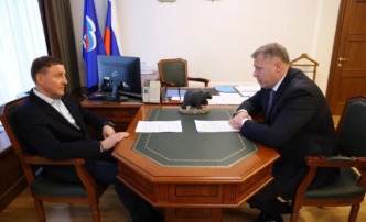 Астраханский губернатор Игорь Бабушкин встретился с Андреем Турчаком