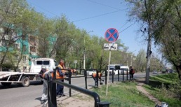 В Астрахани продолжается масштабная уборка улиц