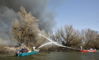 На данный момент в Астраханском заповеднике возгораний не зафиксировано