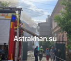 В Кировском районе Астрахани сгорел жилой дом