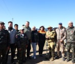 Астраханский губернатор встретился с поисковиками, которые работают в степях Калмыкии 