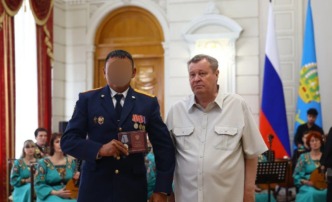 В Астрахани наградили участников спецоперации
