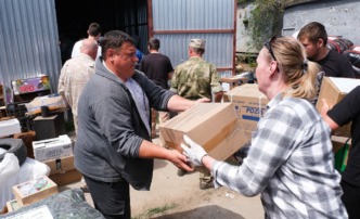 Более 12 тонн гумпомощи в ДНР и ЛНР отправили астраханские волонтеры